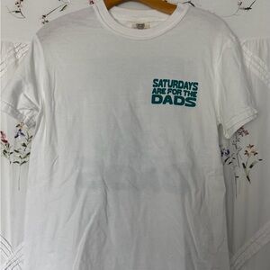 Comfort Colors White T-Shirt with Green Text